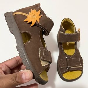 BabyBotte | Suede Strap Velcro Sandals